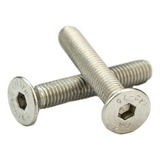 Parafuso Allen Chata Inox A2 M4 X 16 Ma 100 Peças