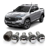 Parafuso Antifurto De Roda Farad Galaxylock Fiat Toro