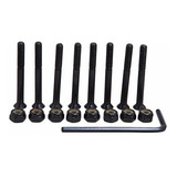 Parafuso Base Longboard 40mm Allen Porca10mm Black Sheep