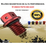 Parafuso Bujão Óleo Magnético Anel Triumph Street Triple