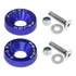 Parafuso De Placa Para Moto E Carro Kit Anilhas Alumínio M6