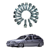 Parafuso De Roda Cromado Vw Gol G3 Todos Jogo Com 16 Peças