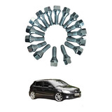 Parafuso De Roda Cromado Vw Gol G5 Todos Jogo Com 16 Peças