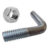 Parafuso Em L 3 8 Para Andaime Galvanizados 300 Unid C porca