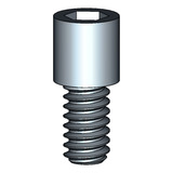 Parafuso Mini Pilar Cônico  50 Unidades 