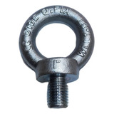 Parafuso Olhal Suspensão Rosca 1 Polegada Unc 1 800kgf Cor Galvanizado