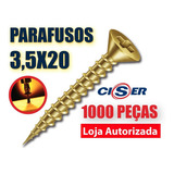 Parafuso Para Madeira Mdf Philips 3 5x20 1000un Caixa