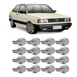 Parafuso Roda Cromado 12x25 Vw Gol Quadrado Parati Saviero