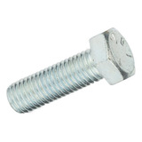 Parafuso Sextavado M4 X 16 Zincado Branco C 100 Unidades