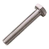 Parafuso Sextavado M6 X 35 Mm Inox 304 100 Peças