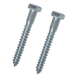 Parafuso Sextavado Soberba Zincado 1 4 X 50mm 100 Unidades