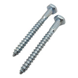 Parafuso Sextavado Soberba Zincado 1 4 X 60mm 100 Peças