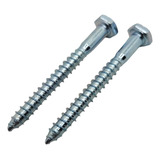 Parafuso Sextavado Soberba Zincado 1 4 X 60mm 200 Peças