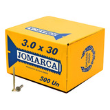 Parafusos Madeira Philips Cab Chata 3 0 X 30 Caixa 500 Pçs