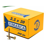 Parafusos Madeira Philips Cab Chata 3 5 X 30 Caixa 500 Pçs