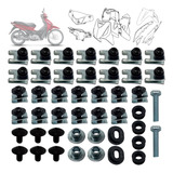 Parafusos Presilhas Carenagem Completo Biz 125 06 A 10 72pçs