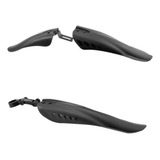 Paralama Bike Bicicleta Nylon Preto Kit 3 Peças Aro 26 29