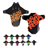 Paralama Bike Mtb Kit Traseiro E Diantero Rsd Mud No More Cor Laranja