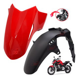 Paralama Dianteiro B Cb 300f Cb300f Twister Vermelho 2023