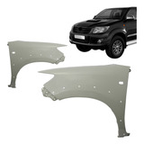 Paralama Dianteiro Hilux 2012 2013 2014 2015 Furo Alargador