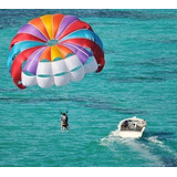 Paraquedas Passear Em Dupla Puxado Jetski Camping Esportes