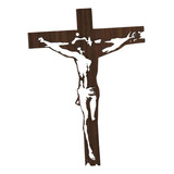 Parede De Ferro Cruz Crucifixo Estátua