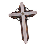 Parede Religiosa Cruz Jesus Ornamento Presentes Antigos