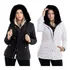 Parka Dupla Face Feminina Casaco De Frio Intenso P/ Neve