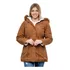 Parka Dupla Feminina Casaco Impermeavel Frio Intenso P/ Neve