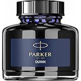 Parker 1950378- Vidro De Tinta Quink Azul Negro- 57 Ml