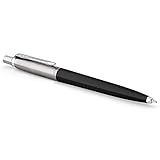 Parker Caneta Esferográfica Jotter Originals, Acabamento Preto Clássico, Ponta Média, Tinta Azul, 1 Unidade