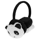 Parliky 1 Unidade Protetores De Orelha De Panda Aquecedores De Ouvido De Pelúcia Regalos De Pêra Para O Inverno Protetor De Ouvido De Inverno Capa Protetora Aba Mulheres