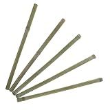 Parliky 5 Unidades Treliça De Bambu Estacas De Jardins De Bambu Racks De Apoio Decoração Treliça De Planta Pequena Varas De Plantas Para Plantas De Interior Tubos De Bambu Orquídea Plantar