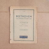 Partitura Antiga Beethoven Sonata