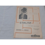 Partitura Carlito Fox Trot Piano George A Urban 1922