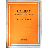 Partitura Czerny Barrozo Netto Coletânea Para