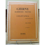 Partitura Czerny Barrozo Netto Coletanea V  2  Para Piano