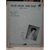 Partitura Dear Mom And Dad Gravação