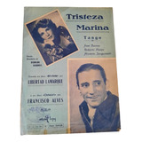 Partitura Francisco Alves Tristeza Marina Tango Piano