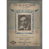 Partitura O Terceiro Homem The 3rd Man Teme Walter Lord 1949