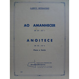 Partitura Piano Canto Ao Amanhecer Op 34 N 1 A Nepomuceno