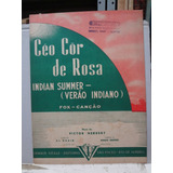 Partitura Piano Ceo Cor De Rosa Verão Indiano Victor Hebert
