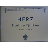 Partitura Piano Escalas Y Ejercicios Vol  1083 Henri Herz