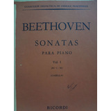 Partitura Piano Sonatas Beethoven