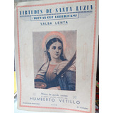 Partitura Piano Virtudes De Santa Luzia
