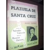Partitura Plazuela De Santa Cruz Conchita Martinez 1941