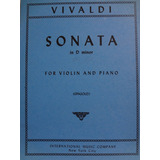 Partitura Violino Piano Sonata In D