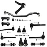 PartsW Kit De Suspensão Com 14 Peças De Juntas Esféricas Inferiores Superiores Mangas De Ajuste Para Chevrolet Camaro 75 79 Camaro V8 80 81 Compatível Com Chevrolet Camaro Camaro Apenas Camaro