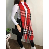 Pashmina Cachecol Scarf Xale Echarpe Lã Lenço Longo Inverno