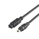 Pasow Cabo Firewire 9 Pinos Para 4 Pinos Ieee 1394 Firewire 800/400 Cabo 1,8 M